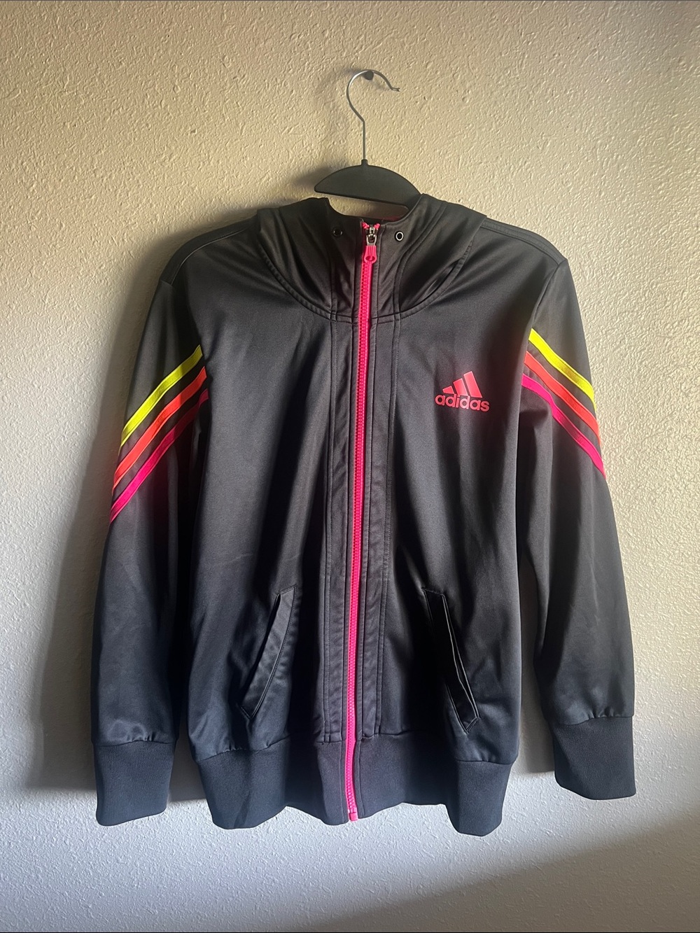 adidas Hooded Zip-Up Jacket